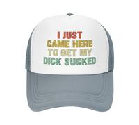 FJQWKLF Sono Appena venuto Qui per Prendere Il Mio Cappello D Sucked D1ck Sucked Hat per Uomo e Donna, Berretto da Baseball, Cappello da Camionista Divertente