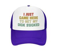 FJQWKLF Sono Appena venuto Qui per Prendere Il Mio Cappello D Sucked D1ck Sucked Hat per Uomo e Donna, Berretto da Baseball, Cappello da Camionista Divertente