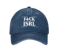 FJQWKLF Vetrova Fuck Israel Hat Free Palestine Anti Israel Hats per Uomo e Donna Golf Dad Caps