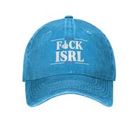 FJQWKLF Vetrova Fuck Israel Hat Free Palestine Anti Israel Hats per Uomo e Donna Golf Dad Caps