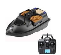 FJYAWEN Barca da Pesca Barca da Esca RC con Cruise Control GPS e Ritorno Automatico Barca con Esca per Pesci RC Portata 500M Trova Barca per Esche per Pesci per Piscina Lago da Pesca,12000mAH