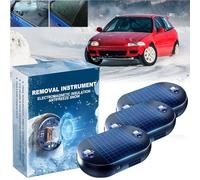 FJZFXKZL Antifreeze Electromagnetic Car Snow Removal Device, car windscreen defroster electromagnetic, Portable Car De Icer, Vehicle-Mounted Snow Removal Device Suitable for Cars, Homes, Offices(3Pcs)