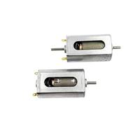 FK-180 Carbon Brush electronic starter Single/Dual Shaft RC electronic starter High Speed Dual Shaft electronic starter with Cooling Hole RC Toy Slot Car Boat NWPNLXEA(Model A Single Shaft)