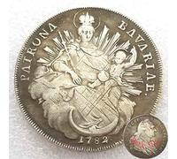 FKaiYin 1782 antiche monete antiche tedesche - moneta impero tedesco - moneta antica non circolata - Grande moneta commemorativa regalo per papà/amico/marito