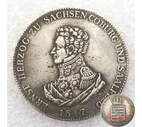 FKaiYin 1817 antiche monete tedesche antiche - moneta impero tedesco - moneta antica non circolata - Grande moneta commemorativa regalo per papà/amico/marito