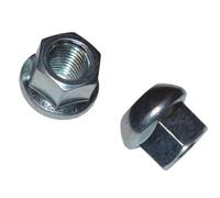 fkanhaenger pezzi 16 pezzi - Dado sferico a spallamento - Dado ruota - M12 x 1,5 - DIN 74361 a - Zincato