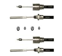 FKAnhängerteile 2 x cavo freno Knott 33921-1.17 lunghezza della custodia: 1530 mm - Lunghezza totale: 1740 mm