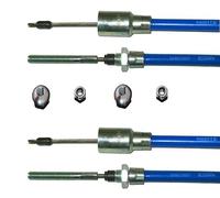 FKAnhängerteile Knott 37086.14 - 2 funi freno HL: 1230 mm - GL: 1440 mm - Nirosta