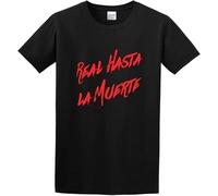 FKASBOOLK Real Hasta La Muerte Anuel AA Album Fan Concert Unisex Black Men's Tee