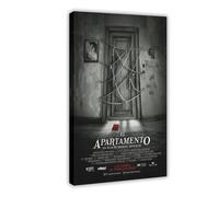 FKBALCZ Poster del film El Apartamento (2023) su tela, decorazione artistica da parete per soggiorno e camera da letto, 20 x 30 cm