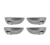 FKHBZM 2 Pezzi/4 Pezzi Di Ricambio Per La Copertura Della Maniglia Della Portiera Dell'auto Per BMW Serie 5 F10 F11 F18 520i 523i 525i 528i(Titanium 4pcs Set9)