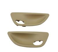 FKHBZM 2 Pezzi/4 Pezzi Di Ricambio Per La Copertura Della Maniglia Della Portiera Dell'auto Per BMW Serie 5 F10 F11 F18 520i 523i 525i 528i(Beige 1 Pair2)