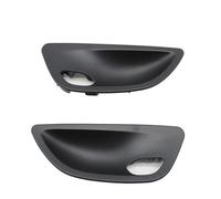 FKHBZM 2 Pezzi/4 Pezzi Di Ricambio Per La Copertura Della Maniglia Della Portiera Dell'auto Per BMW Serie 5 F10 F11 F18 520i 523i 525i 528i(Black 1 Pair1)