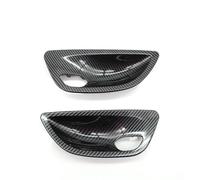 FKHBZM 2 Pezzi/4 Pezzi Di Ricambio Per La Copertura Della Maniglia Della Portiera Dell'auto Per BMW Serie 5 F10 F11 F18 520i 523i 525i 528i(Carbon 1 Pair5)