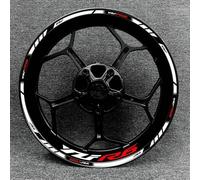 FKHBZM Accessori per Motociclette Decalcomanie Set Complete di Adesivi per Ruote Impermeabili per Yamaha YZF-R6(Color25)