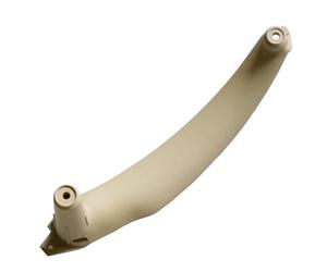 FKHBZM Per BMW E70 E71 X5 X6 Bracciolo Auto Sedile Anteriore Sinistro Conducente LHD Maniglia Interna Porta Pannello Interno Tirare Copertura(Beige Right Rear6)