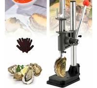 FKINGLRK Macchina apri-ostriche, macchina apri-ostriche manuale in acciaio inox, macchina apri-ostriche e vongole per ristoranti e case
