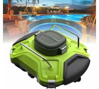 FKINGLRK Pulizia della Piscina Robotica - Aspirapolvere Senza Fili con Grande Cestino Filtro per Una Pulizia Efficiente delle Piscine A Terra E sopra Terra