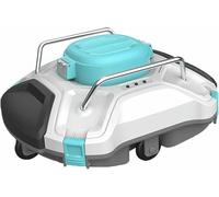 FKINGLRK Pulizia della Piscina Robotica - Aspirapolvere Senza Fili con Grande Cestino Filtro per Una Pulizia Efficiente delle Piscine A Terra E sopra Terra