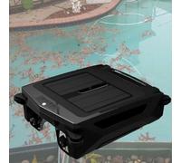 FKINGLRK Robot pulitore per Piscine Senza Fili, Doppia Opzione di Ricarica, 2 modalità di velocità, sensore Intelligente, parcheggio Automatico, Area di Pulizia Fino a 860 Piedi Quadrati