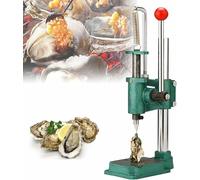 FKINGLRK Set di strumenti per aprire manualmente le ostriche, macchina manuale in acciaio inossidabile per aprire i buchi delle ostriche, per aprire facilmente ostriche
