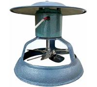 FKINGLRK Ventilatore a tiraggio indotto per camino, macchina per fumo da tetto per uso domestico, ventilatore per camino 80W/100W/120W, aspiratore di fumo 24CM