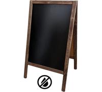 FKL DESIGN Home Deco 3 dimensioni! Lavagna pubblicitaria per espositore pubblicitario con ferma clienti (M 118 x 65 cm)