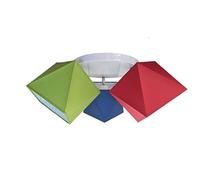 FKL DESIGN Home Deco Lampada a soffitto Lampada a sospensione Lampada a sospensione Ball Nero Grigio Bianco Lampada 299-G3-GRB