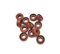 FKM albero Paraolio Tc Tipo Coperto a doppio labbro con la giarrettiera paraolio, 8X18X5mm 2Pcs