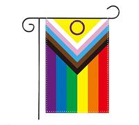 fkngcp Bandiera dell'orgoglio Gay LGBTQ Rainbow Garden Flag Flags Resistenti per Decorazioni per Esterni 30x45cm Style3