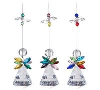 fkngcp Crystal Sunchers Rainbow Finestra Prismi Appeso PRISDANT per Il Giardino dell'ufficio di casa 3 PCS