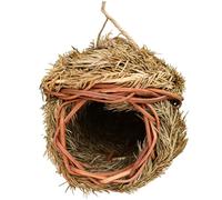 fkngcp Hummingbird House da 5, 5x5, 5 Pollici Cedar Tessiculla Casa per Uccelli Esterno Bird Nesting Box with with Hanging Rope Roosting Cases per Decorazione da Giardino