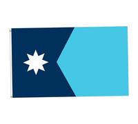 fkngcp Minnesota State Flag 3x5ft Minnesota Flag Polyester Mn State con ENTRAGGIO MN per Evento Sportivo per la parata del discorso