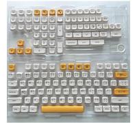 FKRTQIYN 140 Milk XDA Profilo KeyCaps PBT Compatibile con MX Switch Mechanical Taste Russe Thailandia Thailandia Keycap Personalizzate Coreane per progetti Fai -da -Te(Thailand)