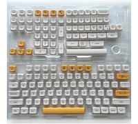 FKRTQIYN 140 Milk XDA Profilo KeyCaps PBT Compatibile con MX Switch Mechanical Taste Russe Thailandia Thailandia Keycap Personalizzate Coreane per progetti Fai -da -Te(English)