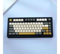 FKRTQIYN 142 Shimmer KOA KeyCaps Compatibile con MX Switch Mechanical Taste Personalizzate Fai da Te Fai da Te Fai da Te Il Set di tastie di keycap PBT Russo Coreano Giapponese(Russian)