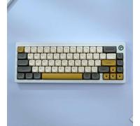 FKRTQIYN 142 Shimmer KOA KeyCaps Compatibile con MX Switch Mechanical Taste Personalizzate Fai da Te Fai da Te Fai da Te Il Set di tastie di keycap PBT Russo Coreano Giapponese(Japanese)