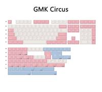 FKRTQIYN 173 CLE Clone CHIECAPS GMK Clone Olivia Arctic Red Samurai 8008 Profilo Chiave ABS a Doppio Colpo Compatibile con tastiere meccaniche MX(Circus)