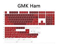 FKRTQIYN 173 CLE Clone CHIECAPS GMK Clone Olivia Arctic Red Samurai 8008 Profilo Chiave ABS a Doppio Colpo Compatibile con tastiere meccaniche MX(Ham)