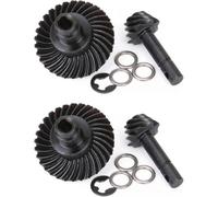 FKRTQIYN Gear con smussatura per Overdrive Pesante 24T 27T 30T 33T Compatibile con 1/10 RC Crawler II AR44 ASLE PORTALE AR45