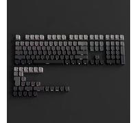 FKRTQIYN Gradiente Grigio RGB retroilluminato PBT a Doppio tiro Keycaps Compatibile con tastiere di Gioco Meccanico MX con Incisione Laterale(08)