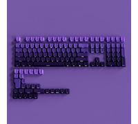 FKRTQIYN Gradiente Grigio RGB retroilluminato PBT a Doppio tiro Keycaps Compatibile con tastiere di Gioco Meccanico MX con Incisione Laterale(11)