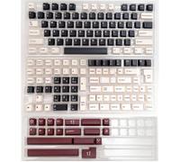 FKRTQIYN Keycap PBT a Doppio Colpo di Profilo ISO retrò per Switch MX tastiere di Gioco Meccanico Compatibile con Build Fai -da -Te Personalizzate