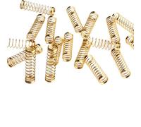 FKRTQIYN Kit di Modifica dell'interruttore a Molla per Tastiera Meccanica 110/90/70pc Silver Springs Compatibile con Vari interruttori(Gold 70pcs)