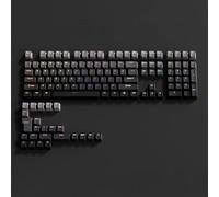 FKRTQIYN Profilo OEM PBT KeyCaps Gradient RGB KeyCap retroilluminato Impostato Compatibile con tastiere di Gioco Meccanico MX Switch in Bianco Grigio Rosa Nero per progetti Fai -da -Te(Dark Gray)