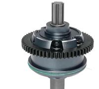 FKRTQIYN SET DIFF DIFF CENTRO METALE 57T Compatibile con ARA311165 per 1/10 Outcast 4S V2 e 1/8 Mojave 4S Componente di aggiornamento(Dark Grey)