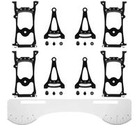 FKRTQIYN Strumento di calibrazione 'Auto RC per Regolazione dello sterzo delle sospensioni Toe Camber e Calibro Angolo di Slittamento per Le Corse e la Messa a Punto