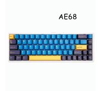 FKRTQIYN Switch Magnetico Tastiera da Gioco Meccanico cablato 8K 8K RT ABS Compatibile con valori e Altri Giochi(Yellow Caps)