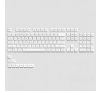 FKRTQIYN Tastie di tastie di tastie di chiacchiere per Gelatine di Cristallo Viola per la Tastiera da Gioco Compatibile MX Compatible Tastiera(White-Top Print)