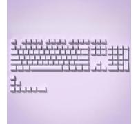 FKRTQIYN Tastie di tastie di tastie di chiacchiere per Gelatine di Cristallo Viola per la Tastiera da Gioco Compatibile MX Compatible Tastiera(Purple-Side Print)